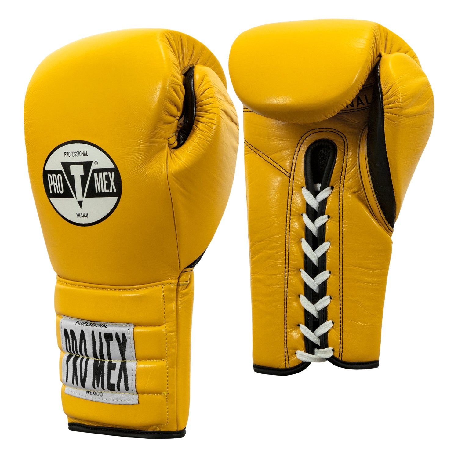 Pro Mex Professional Lace-Up Sparring Boxing Gloves V3.0 - Premium Training Gloves for MMA, Kickboxing & Muay Thai - Ideal for Competition, Gym Workouts & Martial Arts Practice