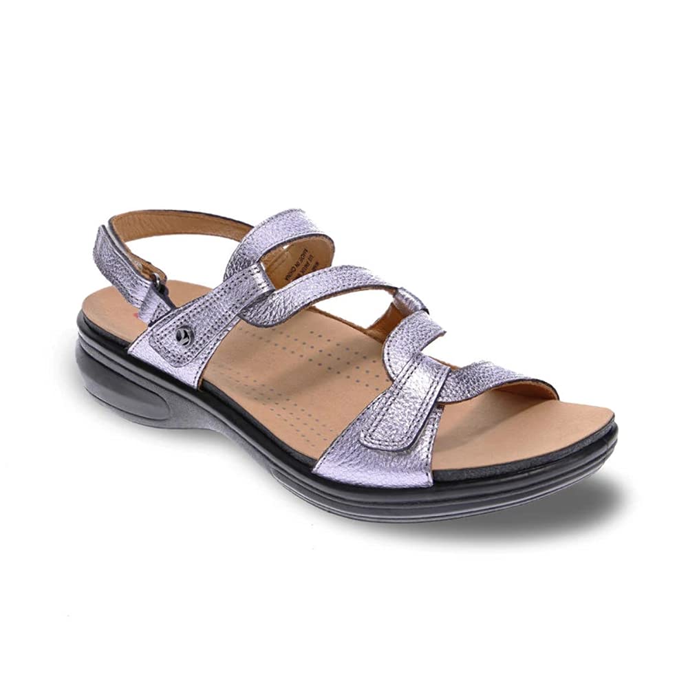 Revere Women's Miami Leather Sandals - Comfortable & Stylish Summer Casual Footwear for Beach, Vacation & Everyday Wear