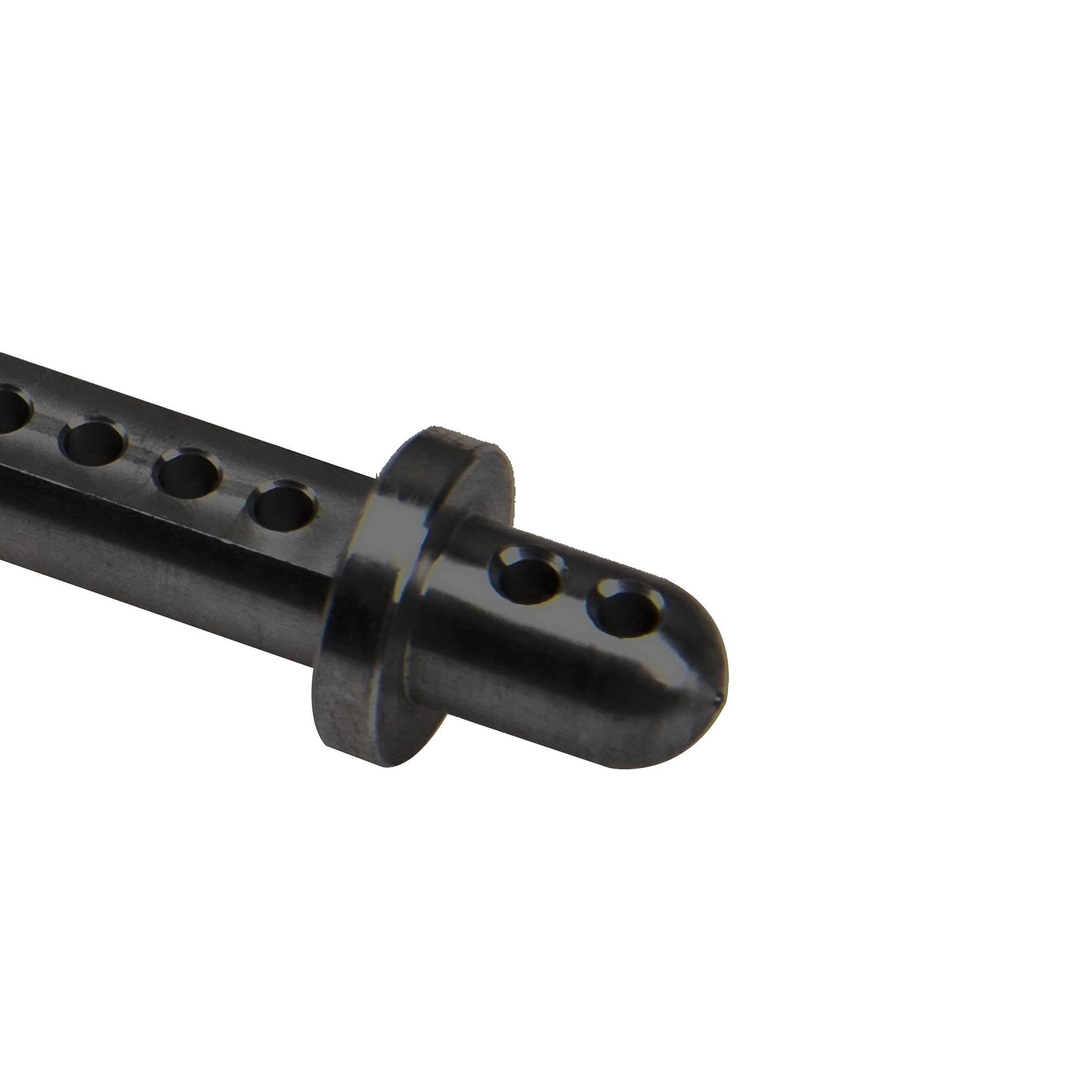 Aluminum Alloy RC Body Post Mounts for Axial SCX10 1/10 Scale 4WD RC Crawler Cars - Black | Durable Off-Road Accessories for RC Rock Crawling & Trail Adventures
