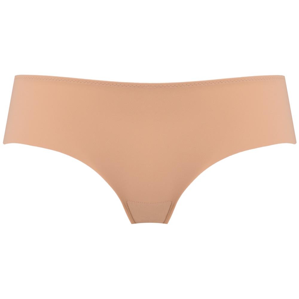 Vestiva 0003 Seamless Laser Cut Briefs for Women - Ultra Soft Comfort Underwear, Beige, Made in EU | Perfect for Everyday Wear, Yoga & Lounge