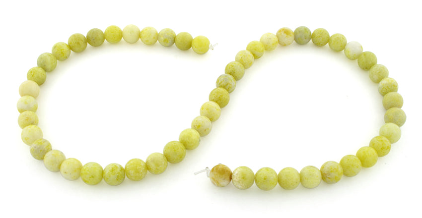 8mm Pineapple Jasper Round Gemstone Beads for Jewelry Making - Natural Healing Stone Beads for Bracelets, Necklaces & DIY Craft Projects - Perfect for Boho, Spiritual & Meditation Jewelry