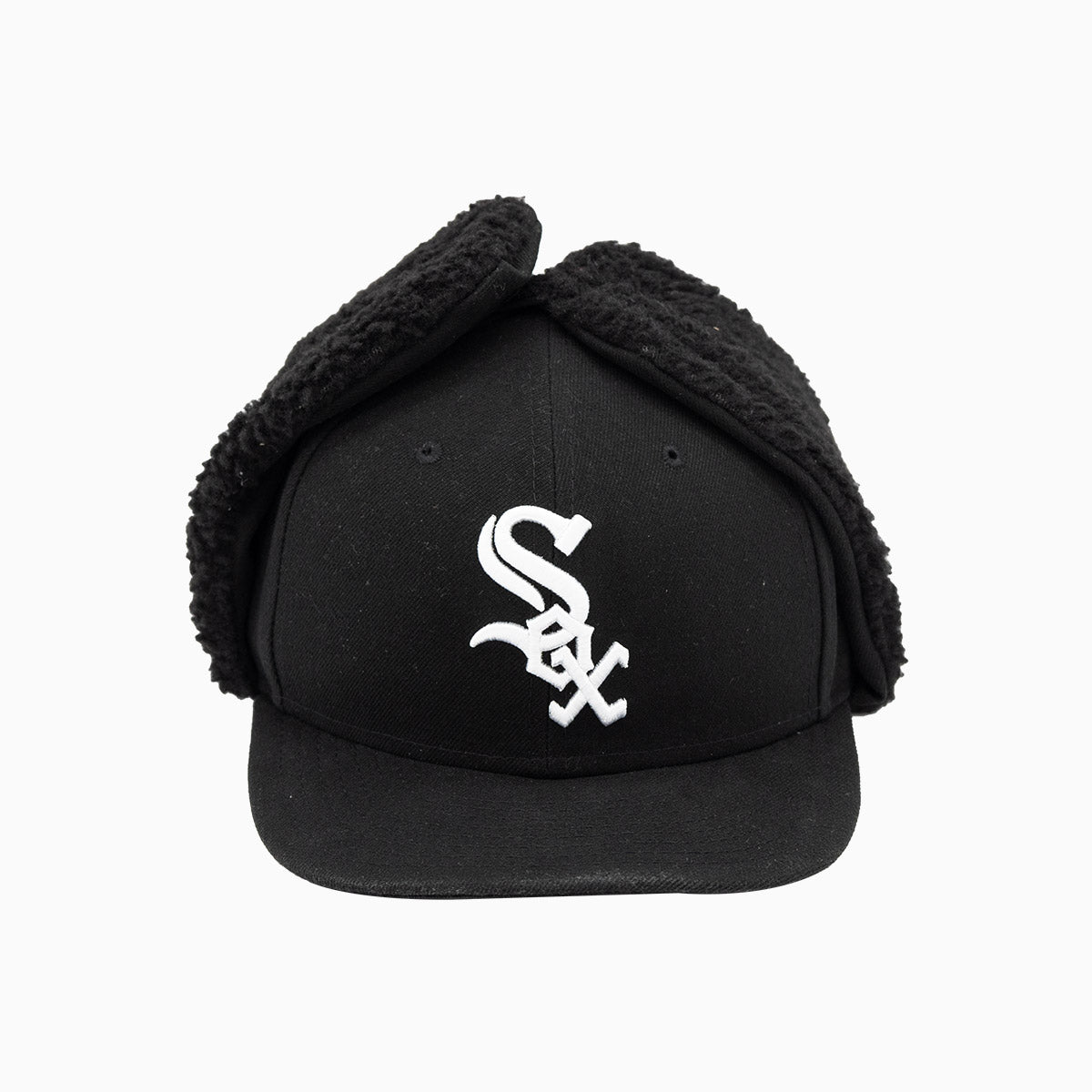 Chicago White Sox MLB 59FIFTY Fitted Hat for Men - Official Licensed Baseball Cap with Dog Ear Design - Perfect for Games, Fan Gear & Streetwear Fashion
