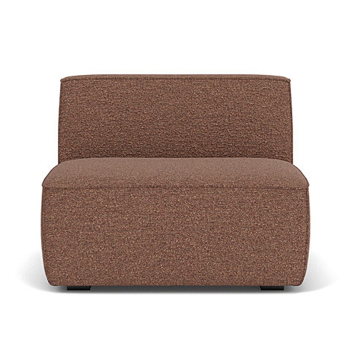 Stylish Dane Boucle 1-Seater Modular Armless Sofa - Perfect for Small Spaces, Apartments & Modern Living Rooms
