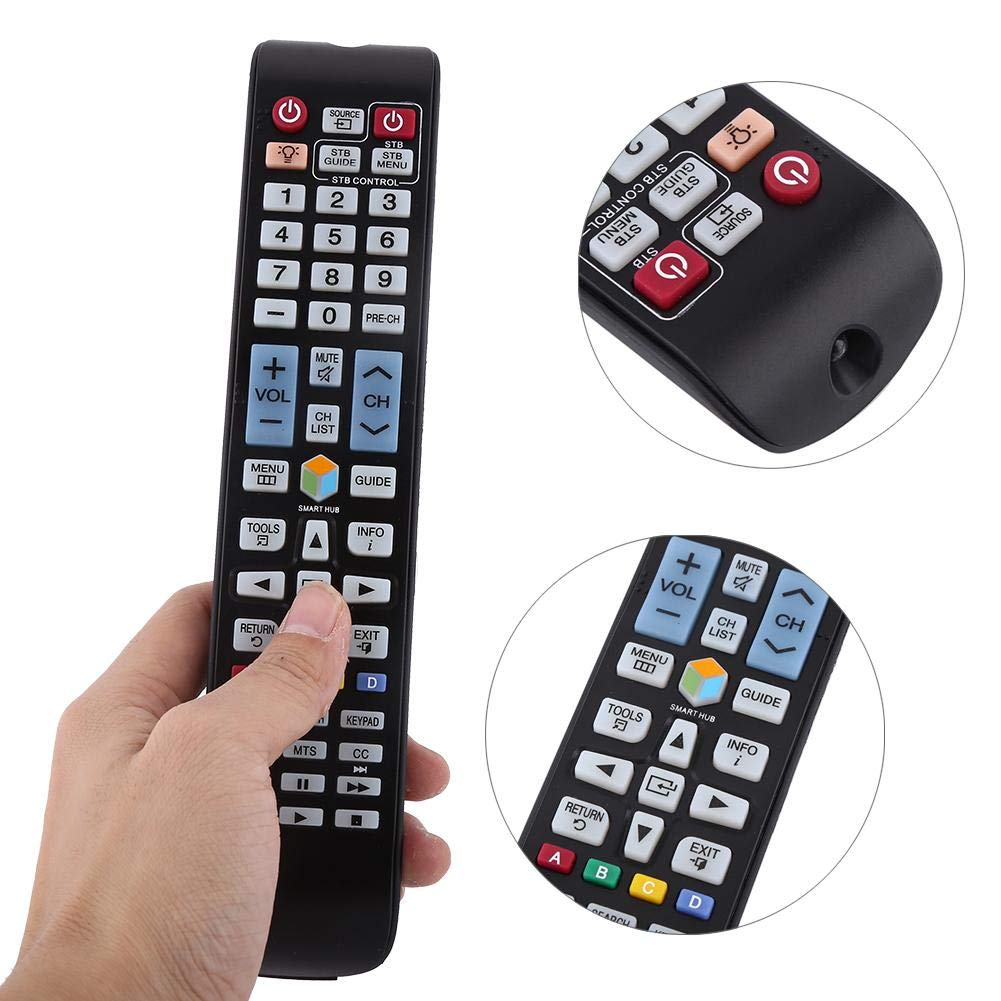 Universal BN59-01179A Replacement Remote Control for Samsung LCD LED Smart TVs - Compatible with Multiple TV Models (Great for Living Room, Bedroom & Home Theater Use)