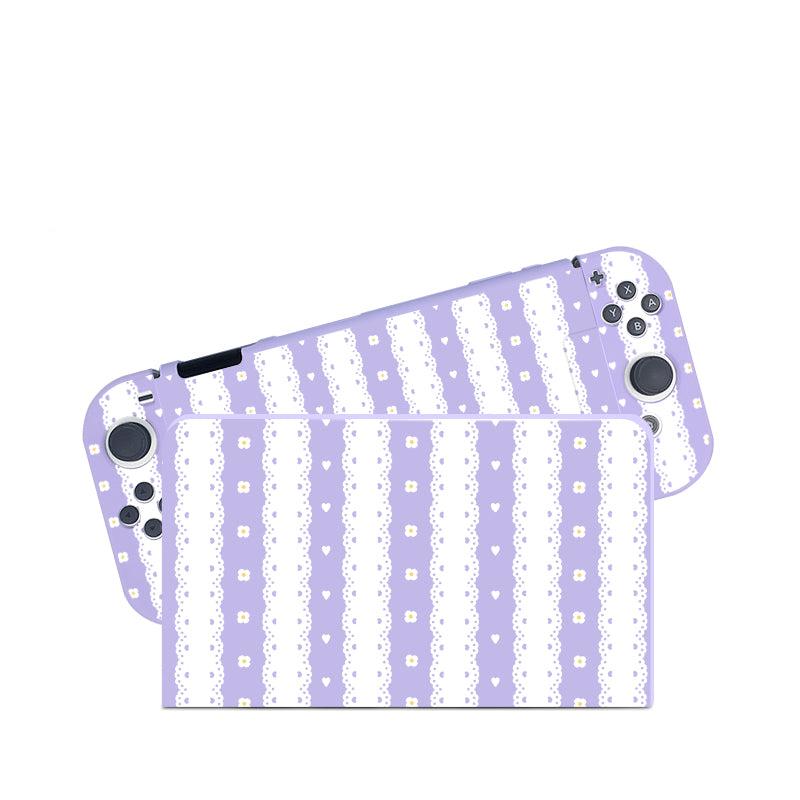 Elegant Coquette Lace Protective Case for Nintendo Switch - Perfect for Gaming, Travel & Style Enthusiasts