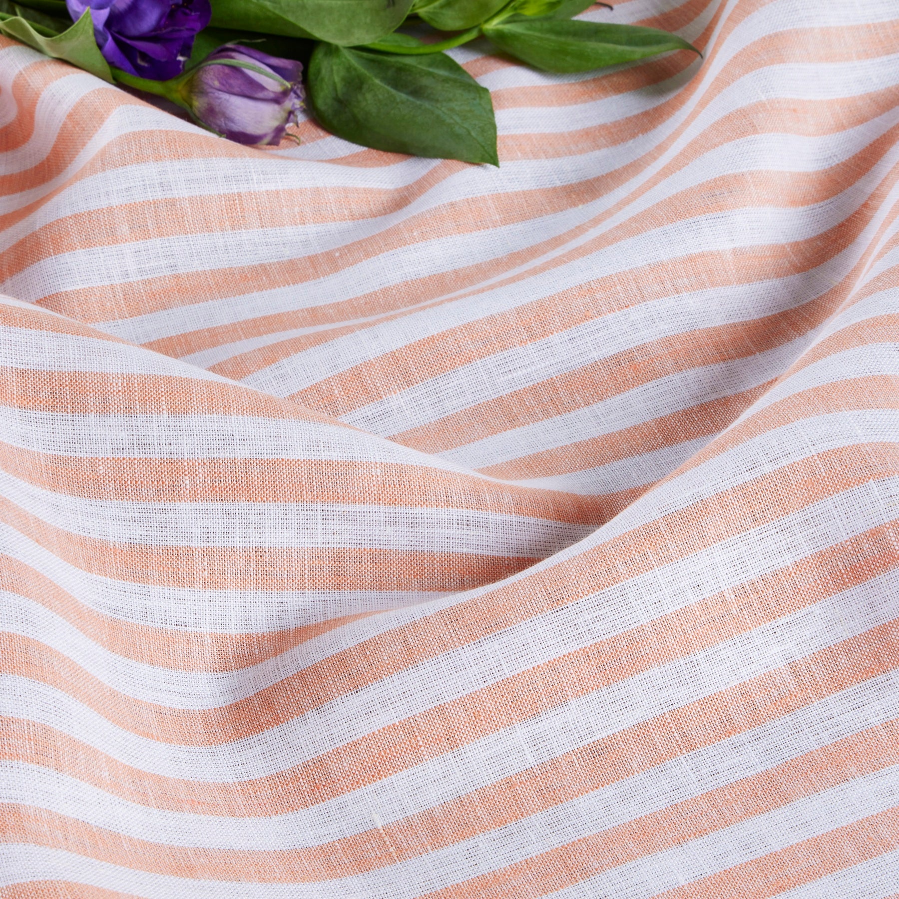 Amalfi Stripe Table Throw - Elegant Striped Table Cover for Dining & Decor | Perfect for Indoor & Outdoor Dining, Parties, and Home Decor