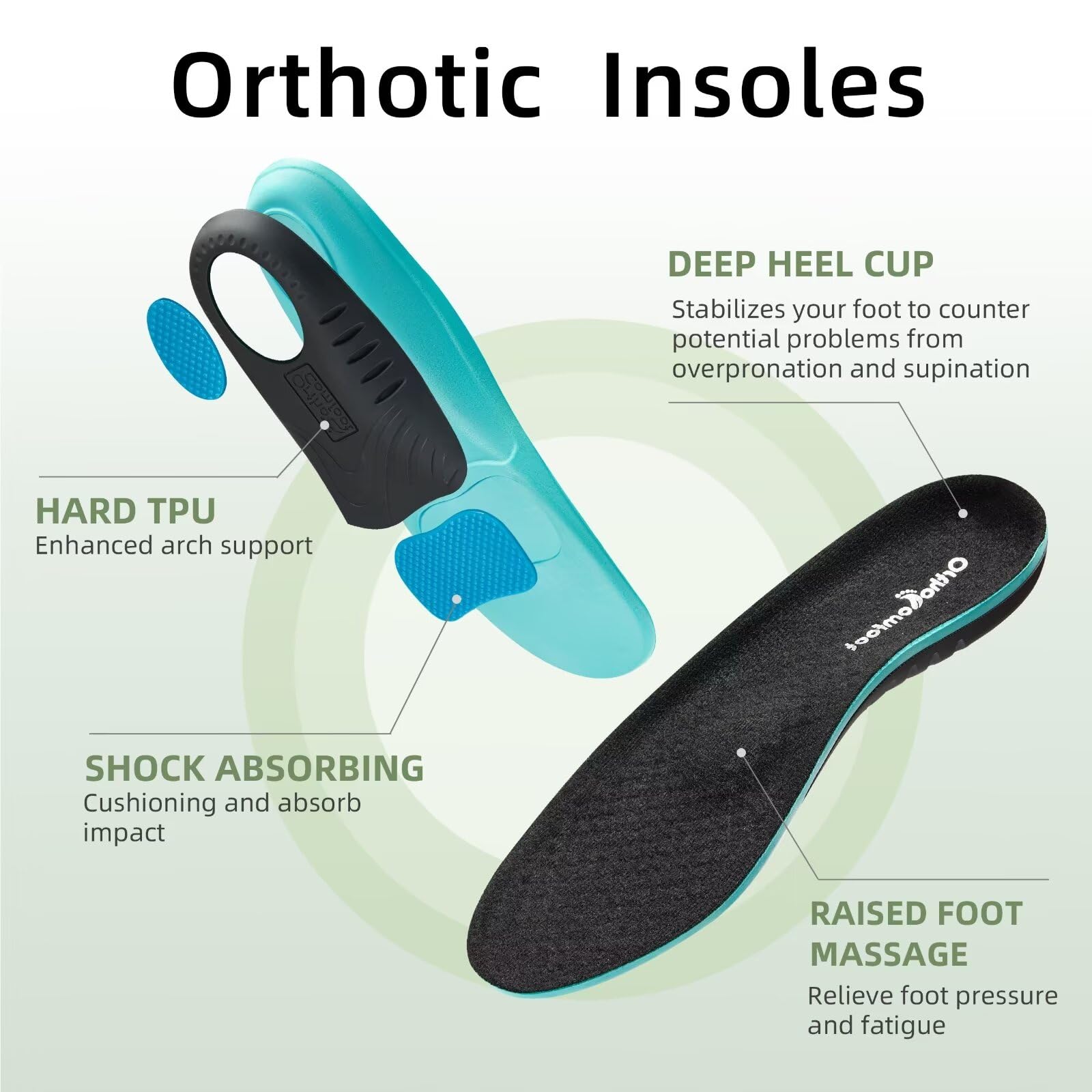 OrthoComfoot Men's Orthopedic Leather Dress Shoes - Comfortable Walking Sneakers for Plantar Fasciitis Relief with Arch Support | Fashionable Orthotic Business Casual Shoes for Foot & Heel Pain | Perfect for Office Work, Daily Commute & Professional Occasions