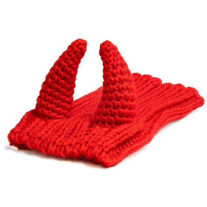 Little Devil Dog Snood - Cute & Warm Pet Neck Warmer for Small to Medium Dogs - Perfect for Winter Walks & Outdoor Adventures