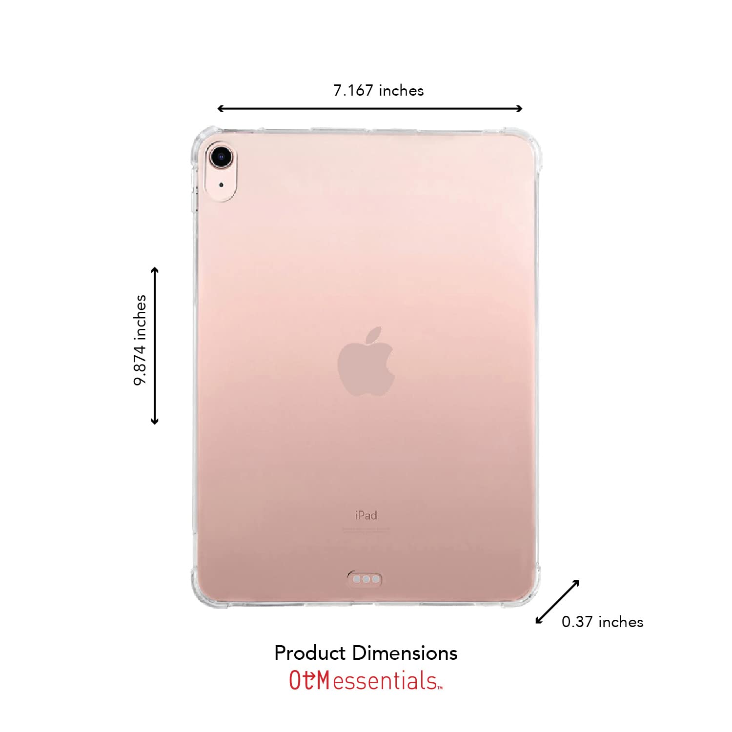 OTM Essentials Yale University Tough Edge Tablet Case - Durable & Classic Design for iPad, Perfect for Students & Professionals