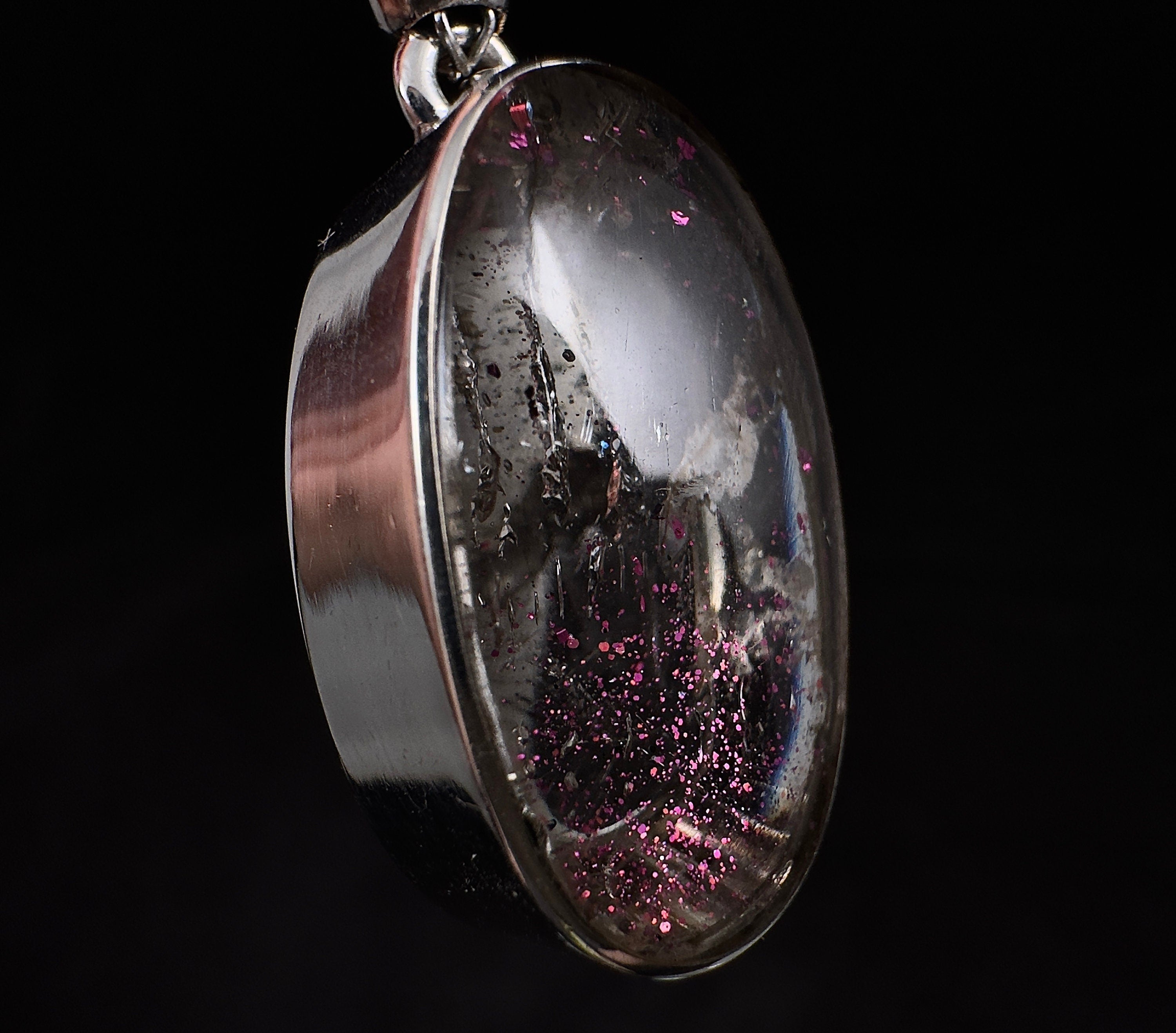Handmade Pink Fire Quartz Crystal Pendant - Natural Healing Stone Jewelry for Women | Spiritual Healing, Chakra Balancing & Energy Protection | Perfect for Meditation, Yoga & Gift Giving