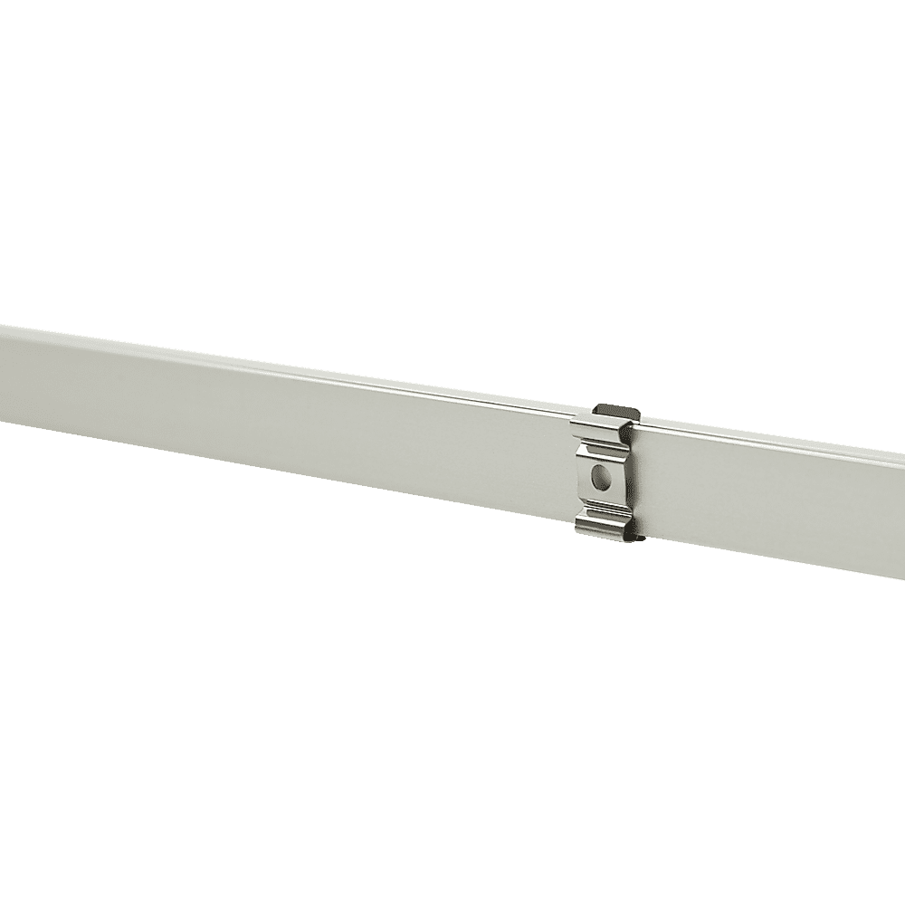 10 Pack 1M Aluminum LED Strip Light Channel Profile for Kitchen Cabinet Lighting - Perfect for Under Cabinet, Shelf, and Staircase Accent Lighting