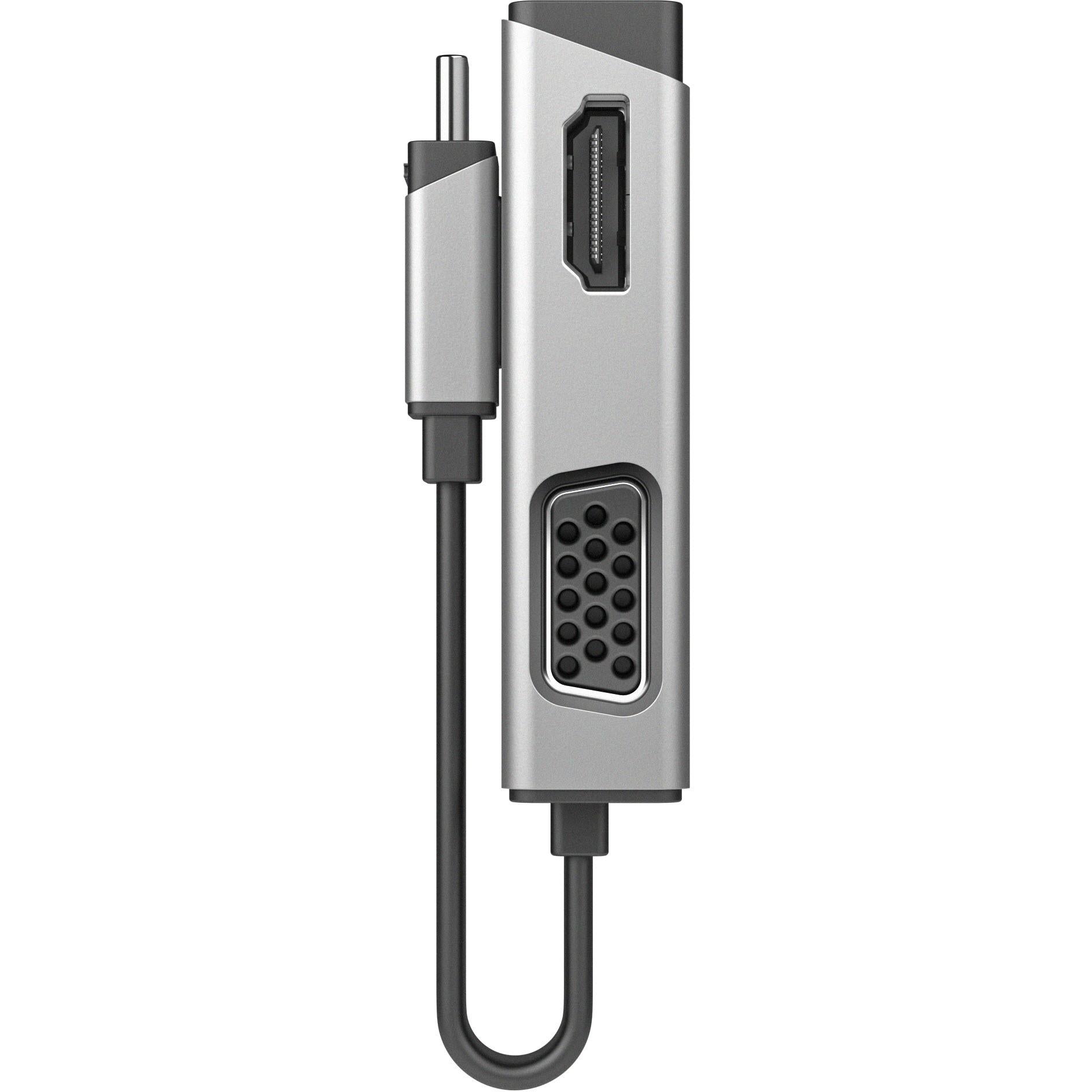ALOGIC MagForce Duo Play 2-in-1 USB C Adapter with Magnetic Lock - Fast Charging & Data Sync for MacBook, iPad, iPhone - Perfect for Home Office & Travel Accessories
