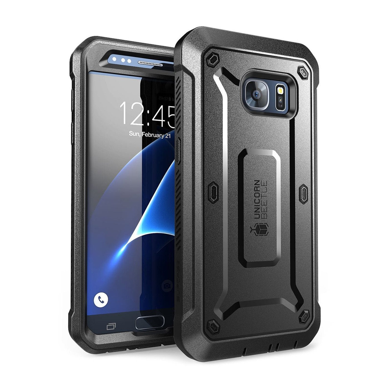 Samsung Galaxy S7 Unicorn Beetle Pro Full-Body Rugged Holster Case - Heavy Duty Protection for Drops & Shock - Perfect for Outdoor, Construction & Active Lifestyles