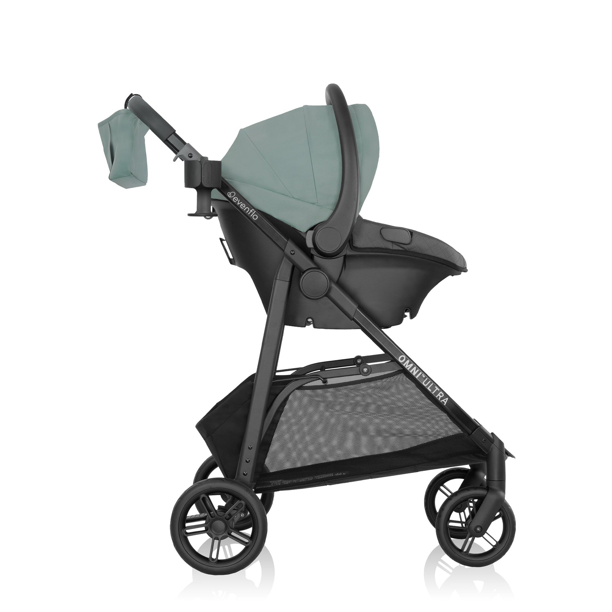 Evenflo Omni Ultra Travel System - Lightweight Stroller & Car Seat Combo for Babies & Toddlers | Perfect for Travel, Shopping & Daily Outings