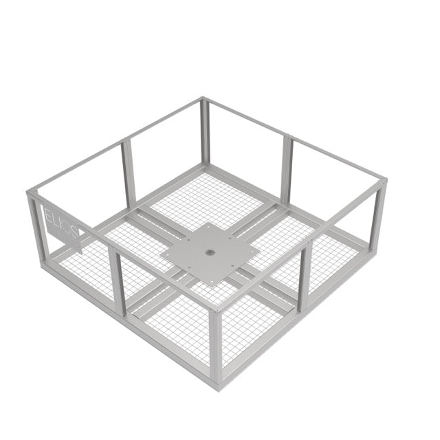 Elios Basket 8 Panel Post for Elios Arbora P8 - Rock Filled Garden Planter | Perfect for Outdoor Patio, Balcony & Landscaping Decor