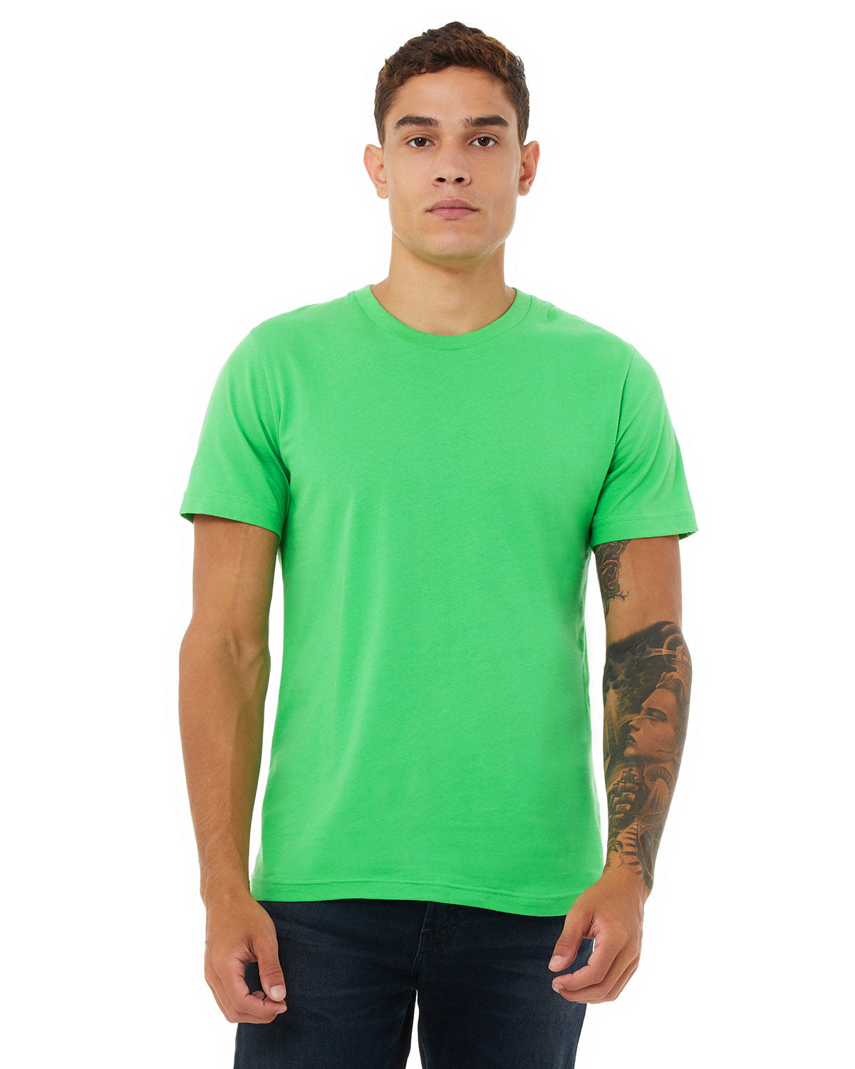 Bella + Canvas 3001C Premium Unisex Jersey Short Sleeve T-Shirt - Soft Cotton Crew Neck Tee for Men & Women - Perfect for Casual Wear, Screen Printing & Everyday Outfits