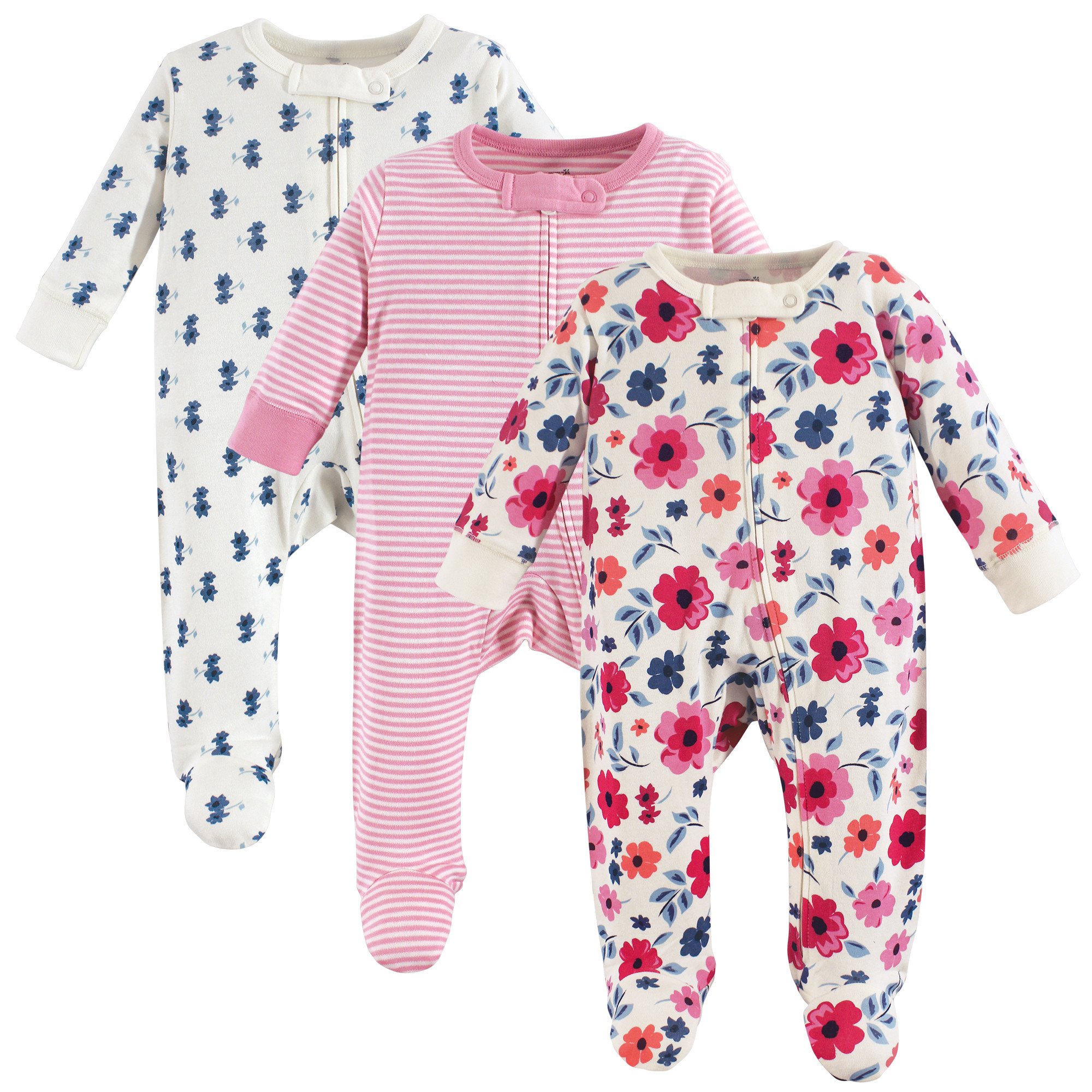 Organic Cotton Baby Girls' Sleep and Play Outfit - Soft & Comfortable Pajama Set for Newborns & Toddlers - Perfect for Nursery, Bedtime & Playtime