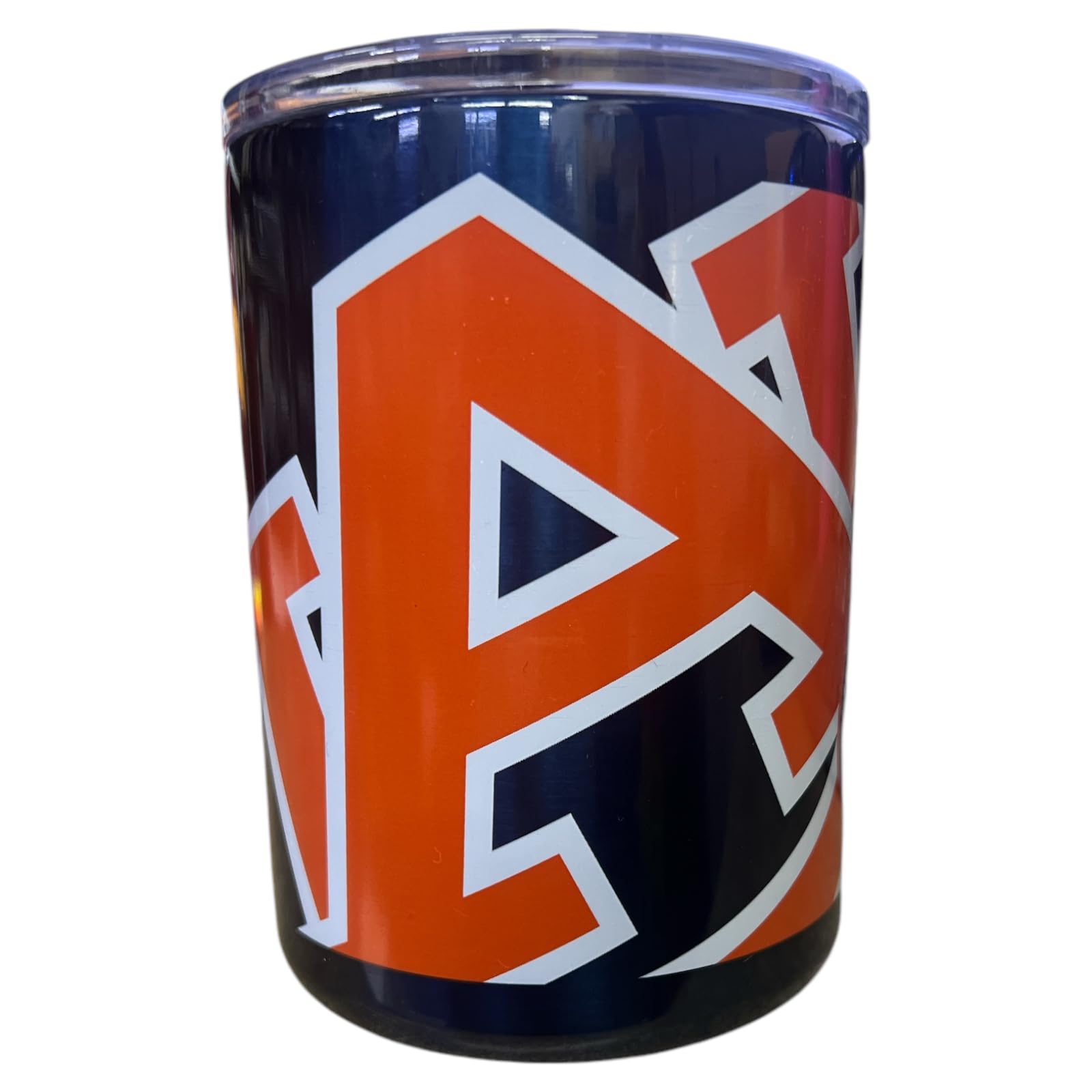 Auburn Tigers 15oz Insulated Stainless Steel Tumbler Mug - Double Wall Vacuum Insulation Keeps Drinks Hot/Cold for Hours - Perfect for Game Day, Tailgating, Office & Outdoor Activities