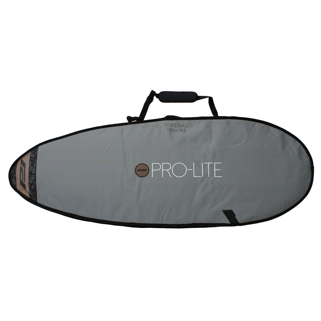 **Rhino Pro Lite Travel Surfboard Bag 6'0 to 7'6 - Waterproof & Padded Protection for 1-2 Boards (Fish/Hybrid/Big Short) - Perfect for Surf Trips & Air Travel**