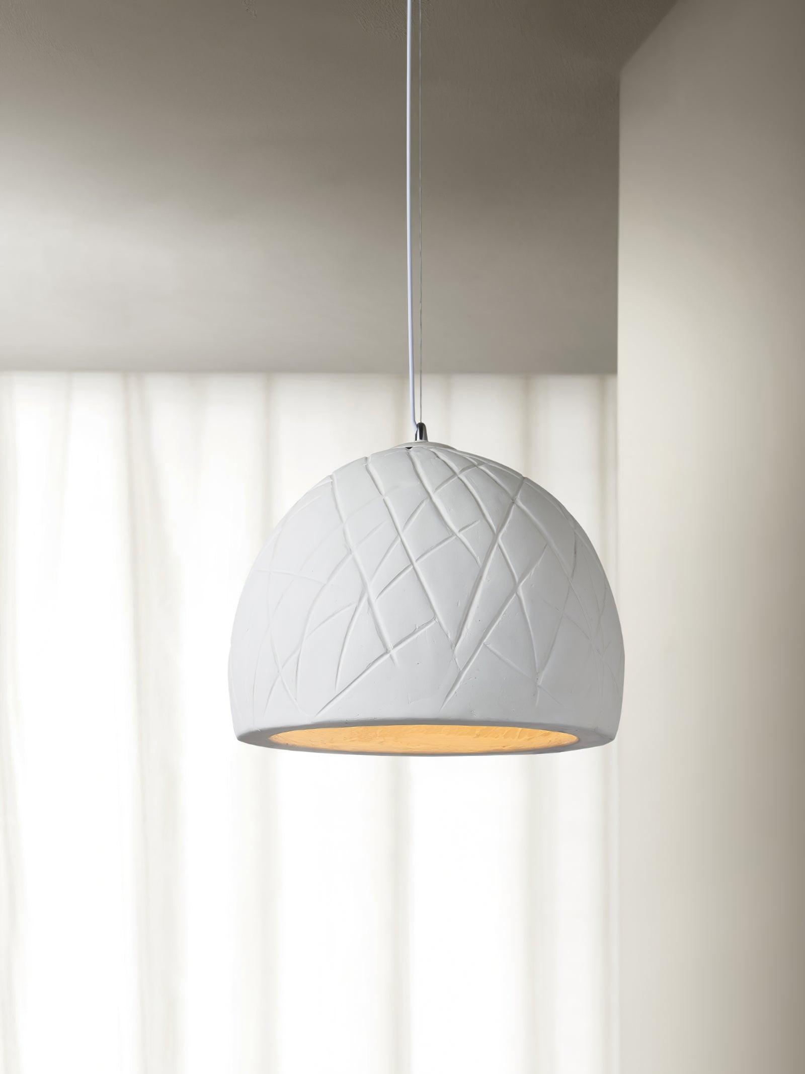 Modern Malva Pendant Light - Elegant Glass Ceiling Hanging Lamp for Dining Room, Kitchen Island & Bedroom Lighting - Dimmable Vintage Industrial Style Fixture