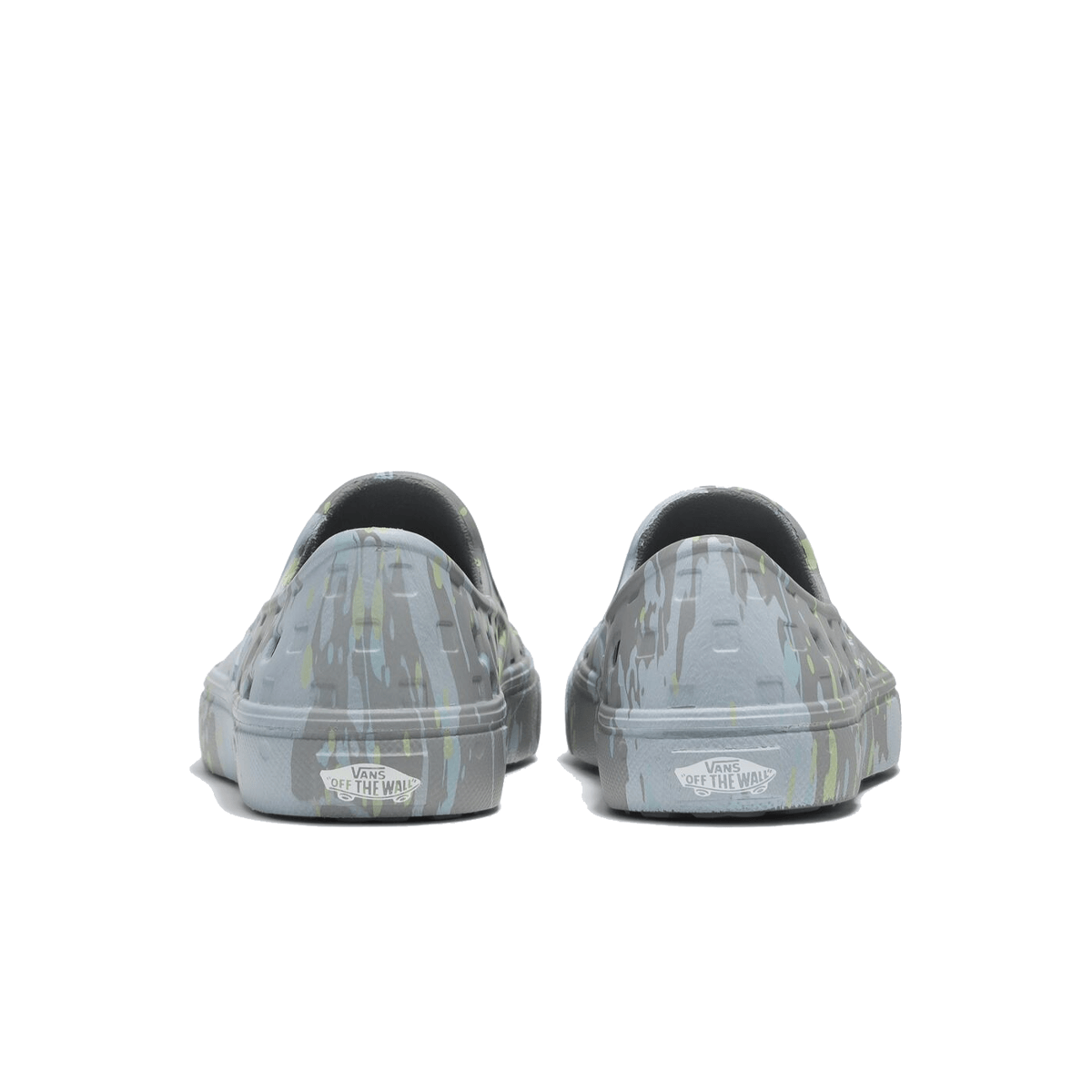 Kids' Slip-On TRK Sneakers with Paint Splatter Design - Comfortable Casual Shoes for School, Play & Everyday Wear