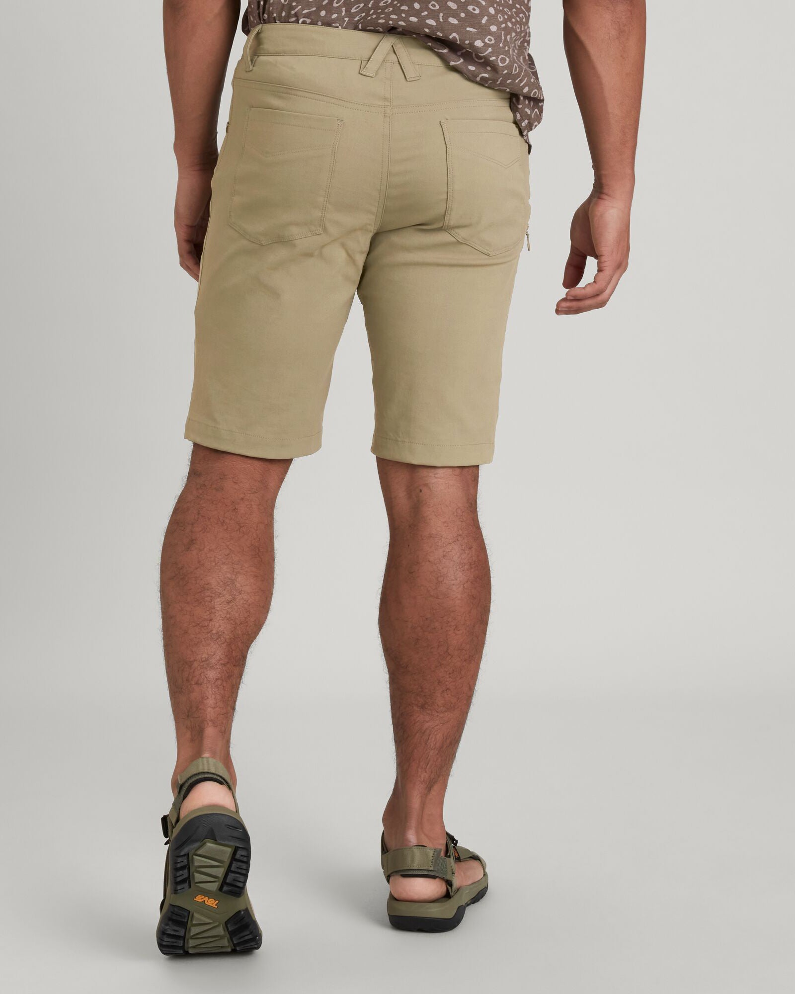 Men's Flight Shorts - Olive Grey | Comfortable & Durable for Travel, Gym & Outdoor Activities