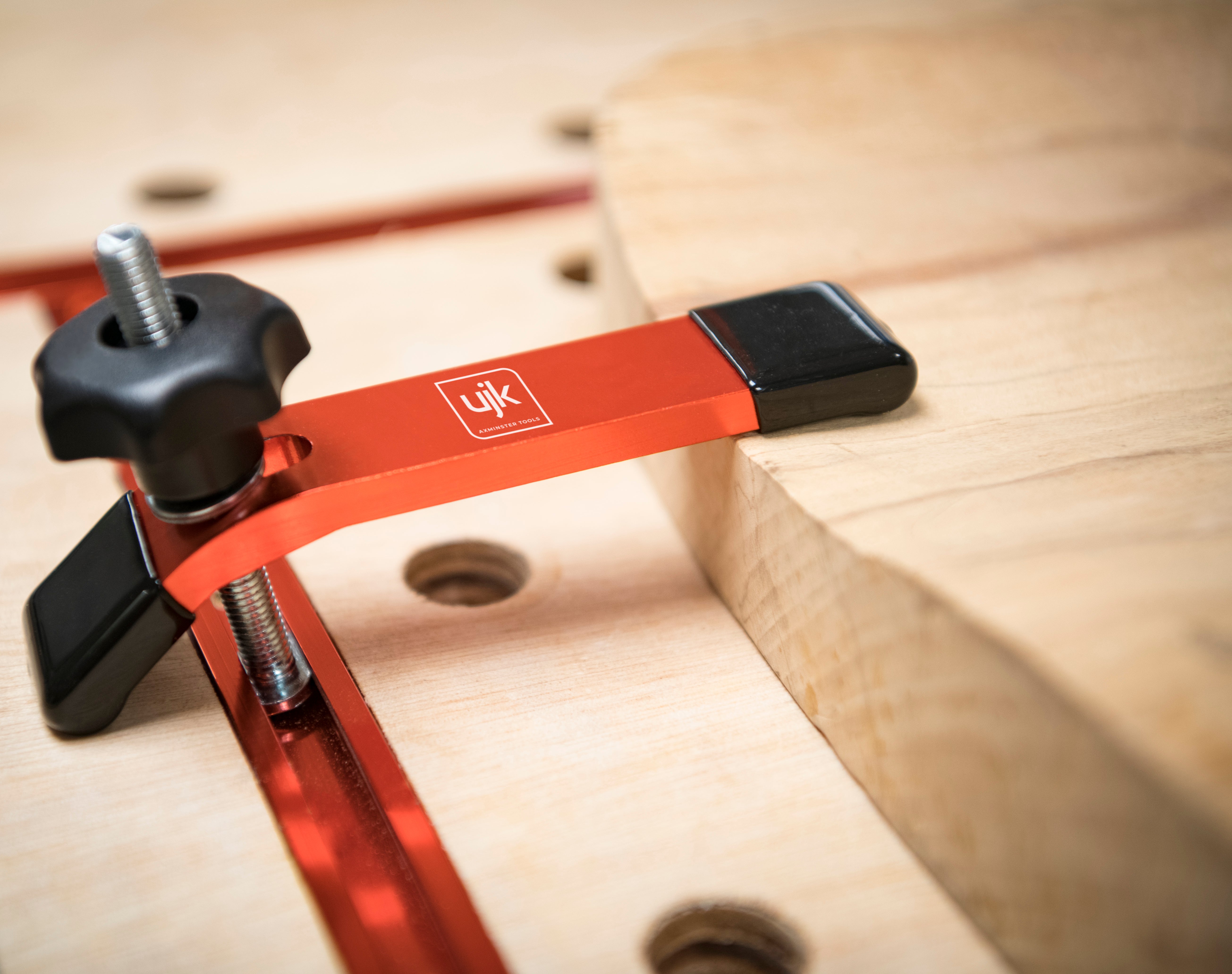 UJK 75mm M8 Hold Down Clamp - Heavy Duty Woodworking Clamp for CNC Router, Milling Machine & Workbench - Secure Workpiece for Precision Cutting & Drilling