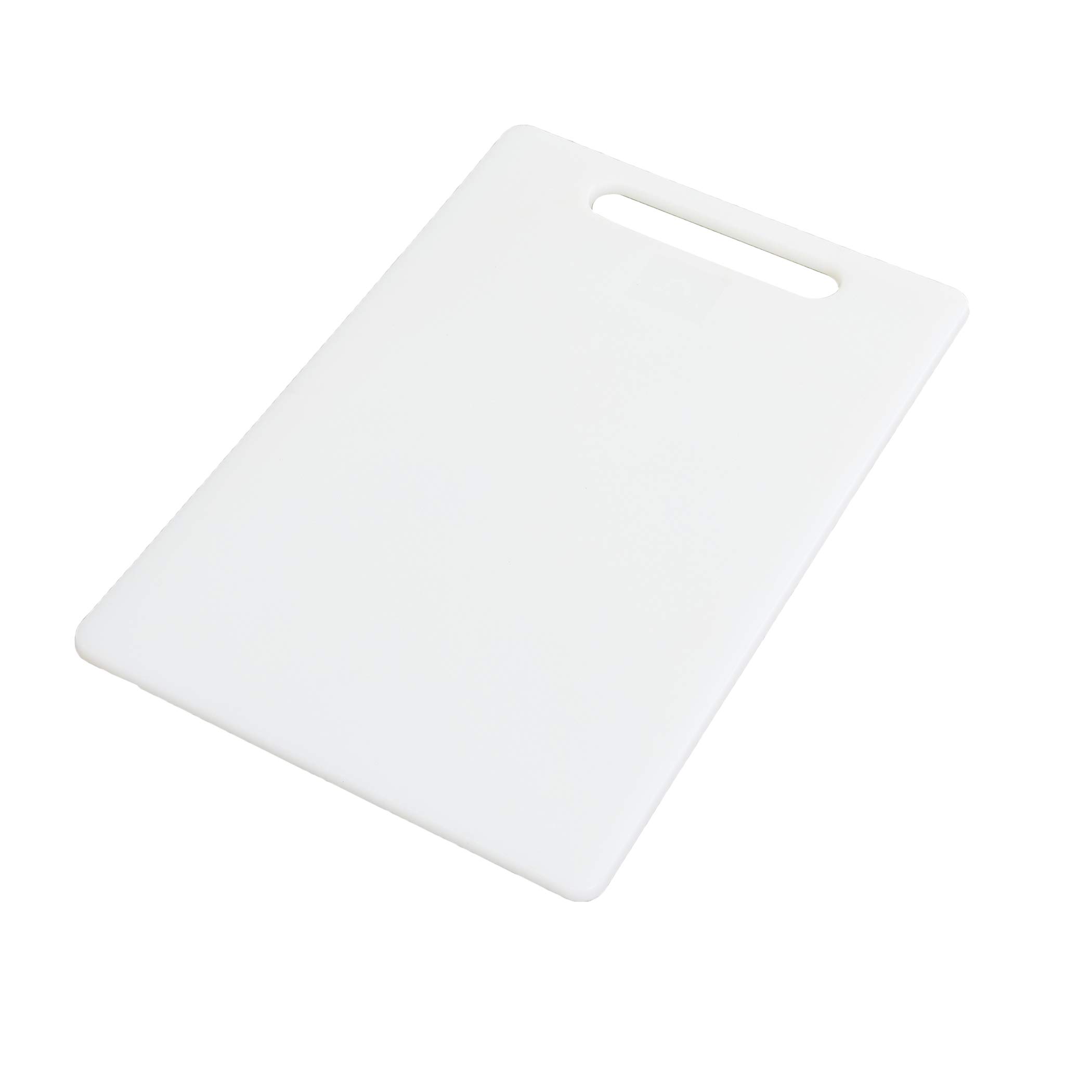 Premium White Polypropylene Cutting Board - 23x33 cm, Durable & Dishwasher Safe - Perfect for Kitchen Prep, Meat Cutting & Serving Charcuterie
