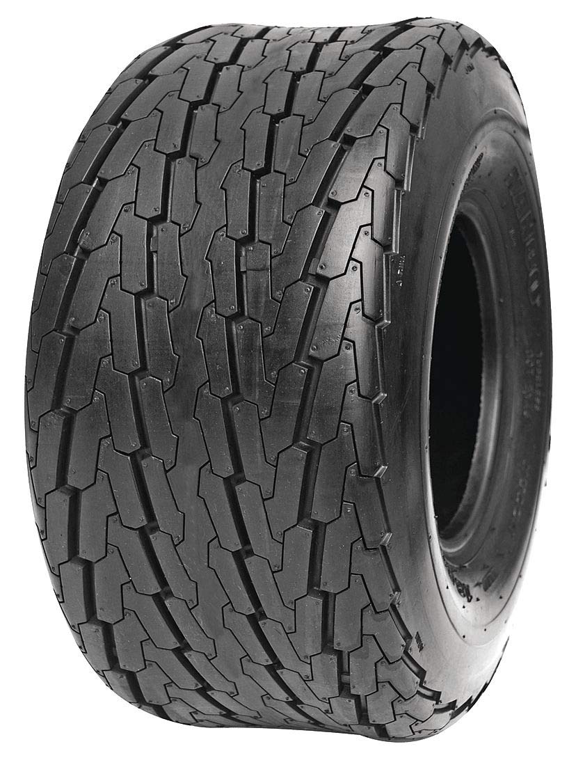Hi-Run WD1002 Trailer Tire 20.5x8.00-10 10 Ply - Heavy Duty Replacement for Utility Trailers, Boat Trailers & Agricultural Equipment