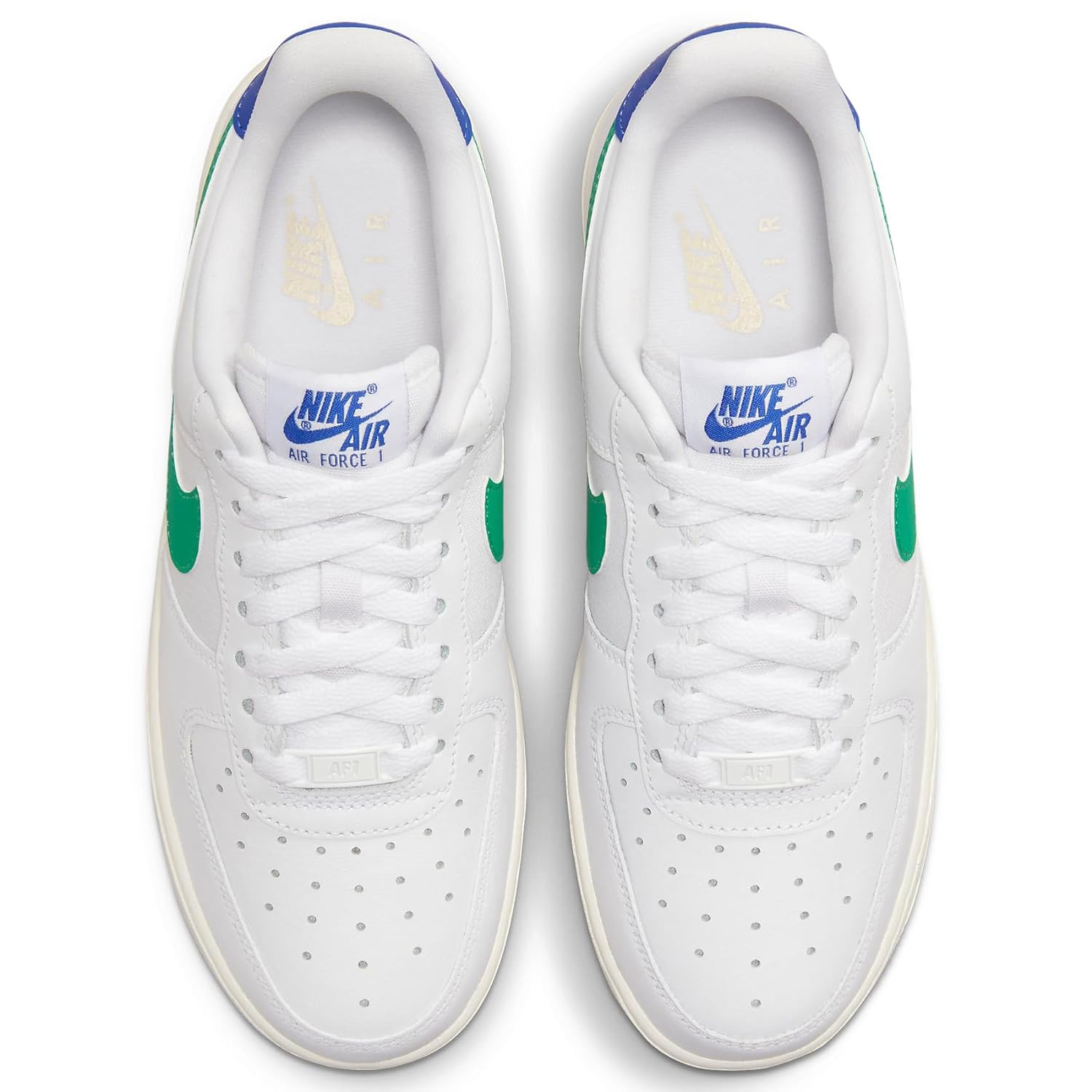 Nike Women's Air Force 1 '07 White Leather Sneakers - Comfortable Casual Shoes for Women | Perfect for Streetwear, Gym, and Everyday Fashion