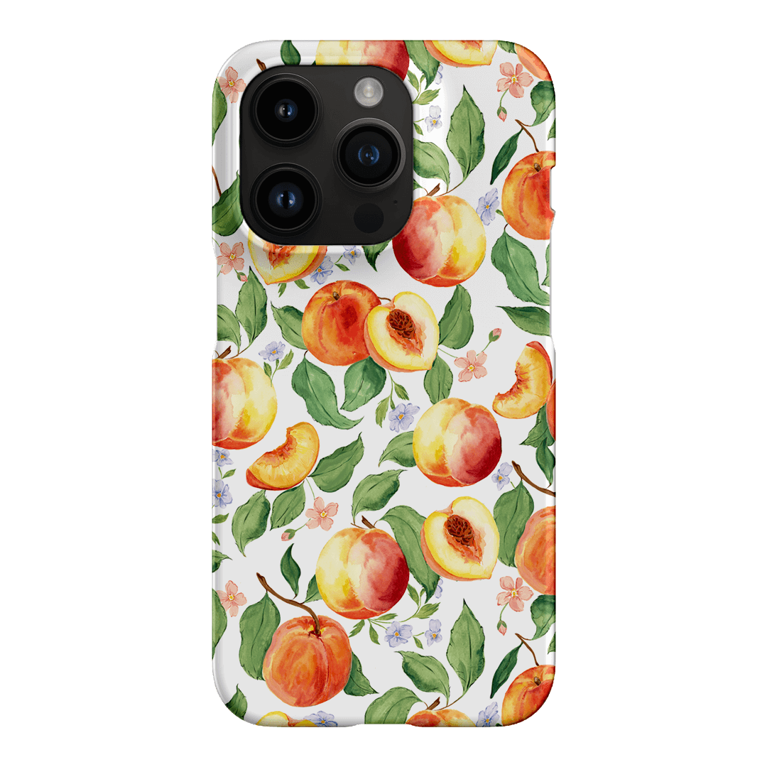Stylish Peach Blossom Phone Case for iPhone & Samsung - Floral Design Protective Cover - Perfect for Spring Fashion & Everyday Use