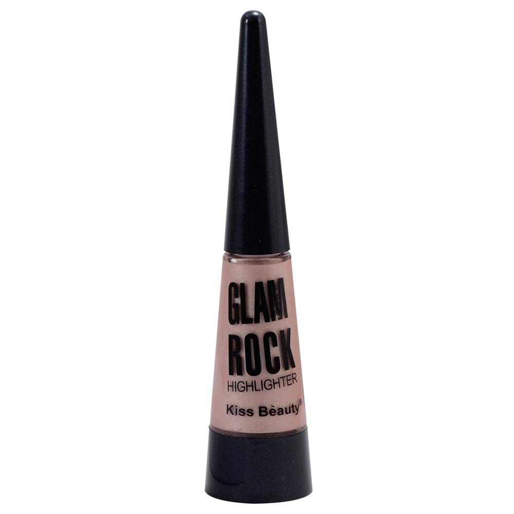 Kiss Beauty Liquid Highlighter - Shade 58622-05 | Free Kajal Eyeliner Included | Perfect for Daytime Glow & Nighttime Makeup Looks