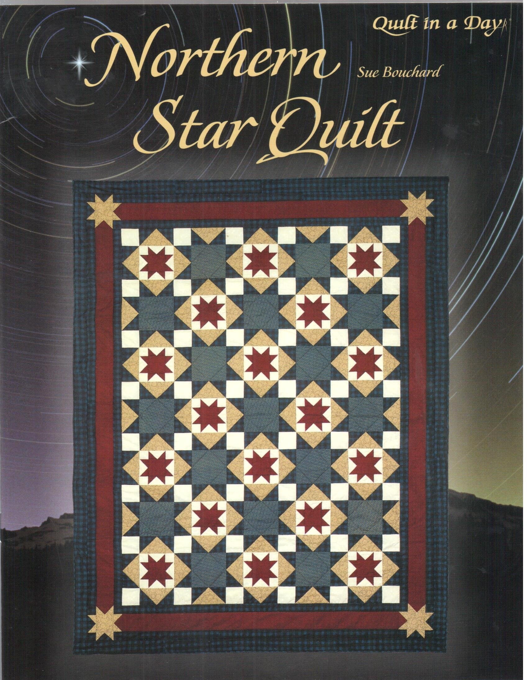 Northern Star Quilt - Premium Cotton Patchwork Bedspread for Cozy Home Decor | Perfect for Bedroom, Living Room & Guest Room Comfort