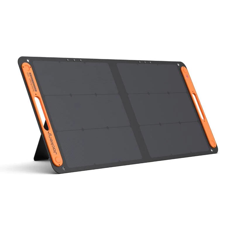 Jackery SolarSaga 100W Portable Solar Panel for Camping, RV, Off-Grid Power - High Efficiency Foldable Solar Charger for Outdoor Adventures & Emergency Backup