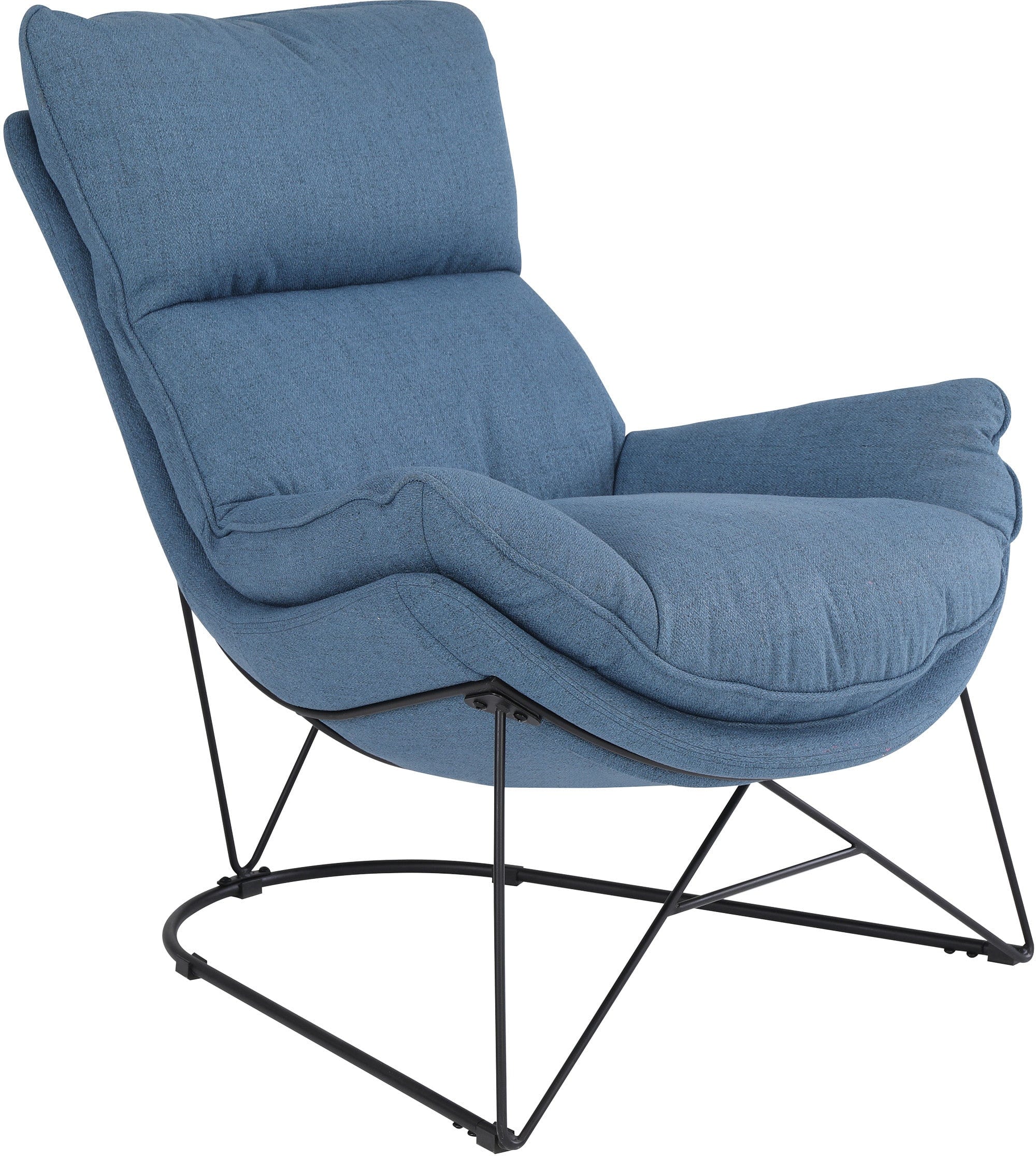 Office Star Ryedale Lounge Chair - Ergonomic Office Chair with Adjustable Height & Lumbar Support - Perfect for Home Office, Gaming & Relaxation