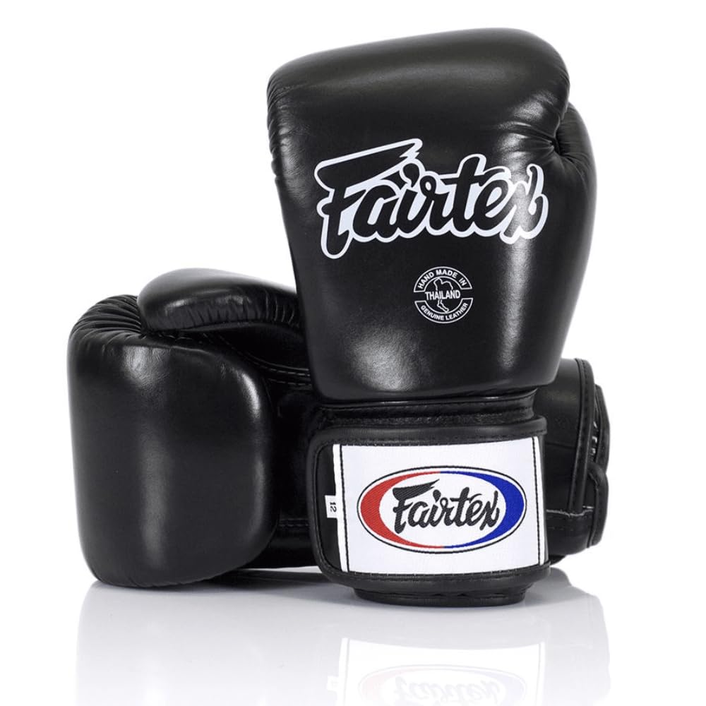 Fairtex BGV1 Muay Thai Boxing Gloves for Men, Women & Kids - Premium MMA Training Gloves for Sparring, Martial Arts & Kickboxing | Lightweight, Shock Absorbent Punching Gloves for Gym, Home Workouts & Competition