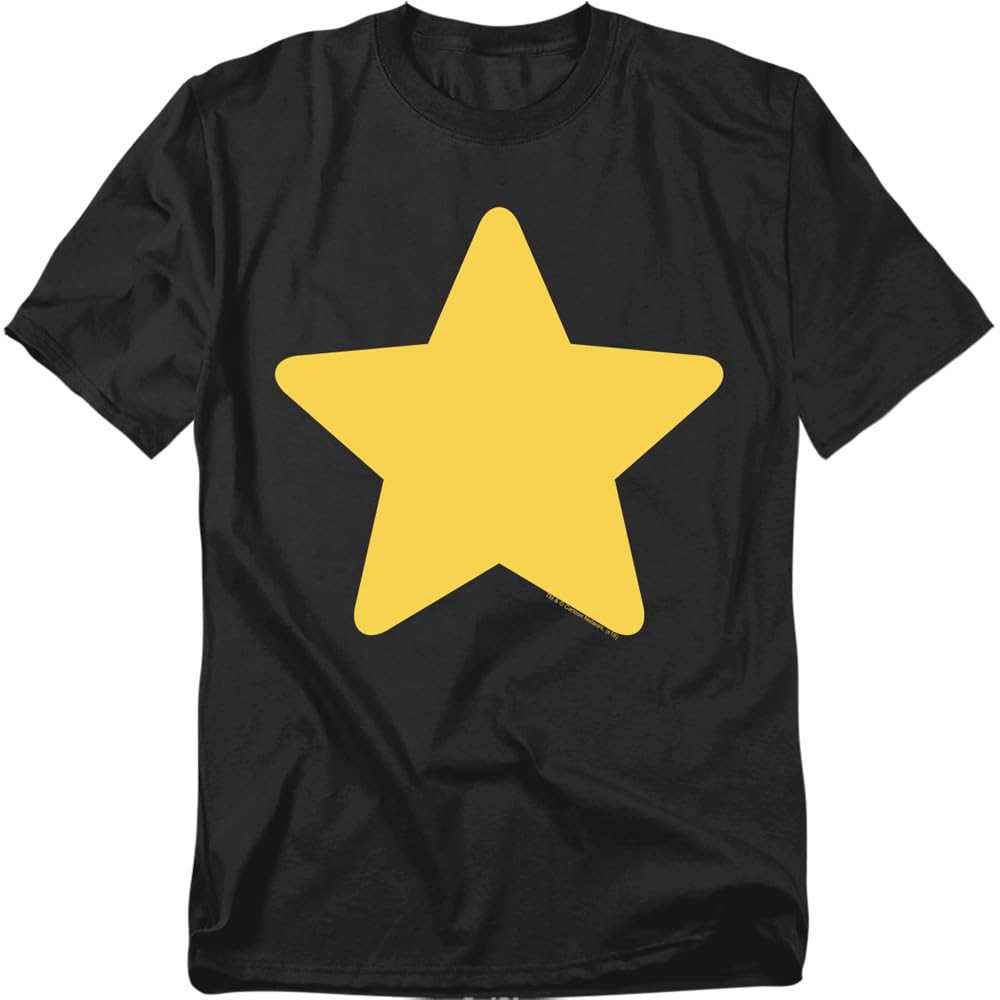 Official Steven Universe Greg Star T-Shirt for Men - Short Sleeve Cotton Tee - Perfect for Cosplay, Comic Con & Anime Fan Gift