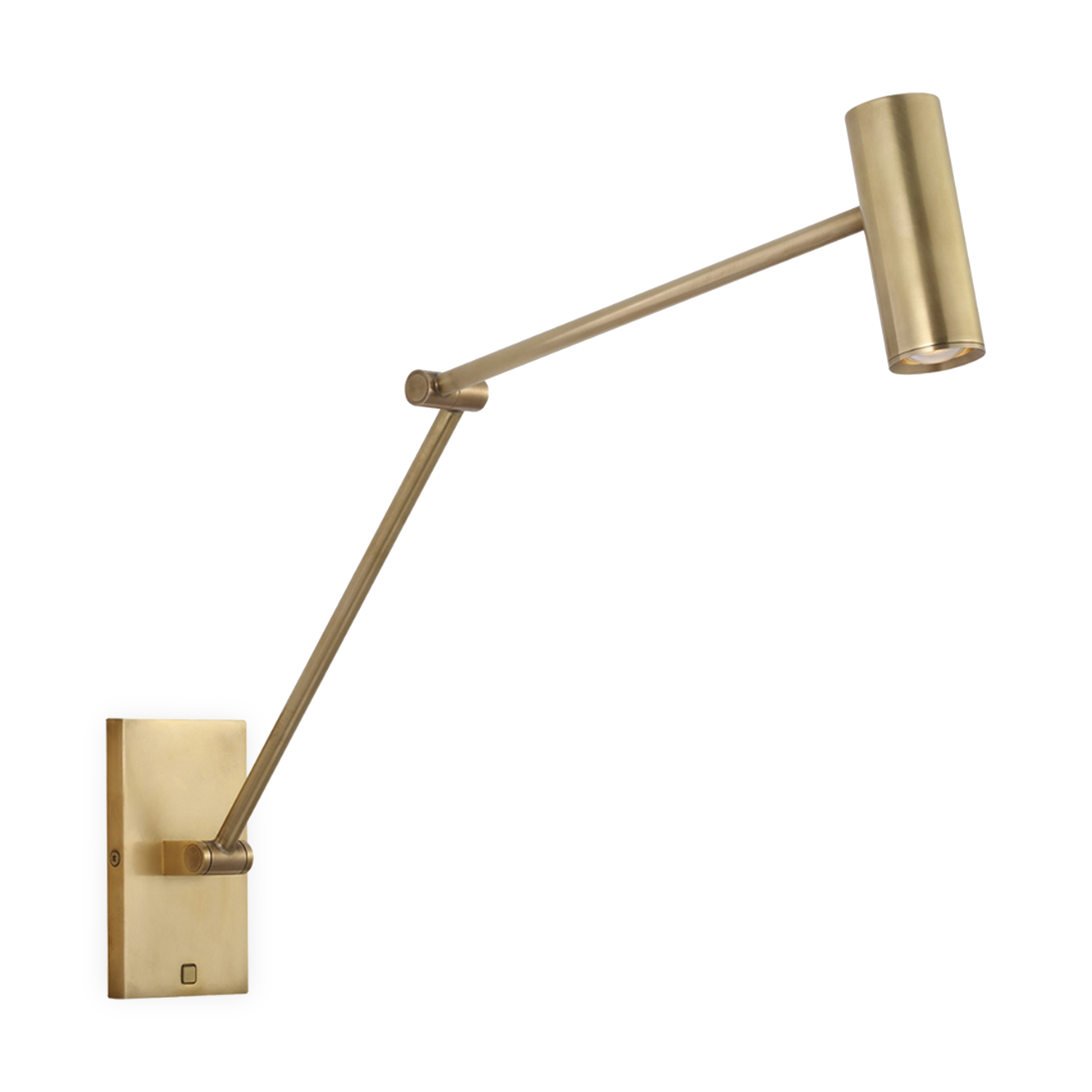 Ponte Task Sconce - Modern Adjustable Desk Lamp for Home Office, Study & Reading - Energy Efficient LED Lighting with Flexible Gooseneck Design