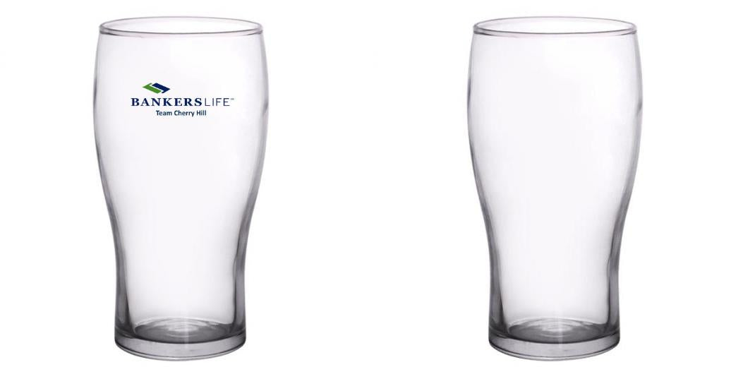20 oz. Custom BarConic® Pub Glass - Wholesale Bulk Order for Bars, Restaurants & Home Use - Perfect for Beer, Cocktails & Beverages