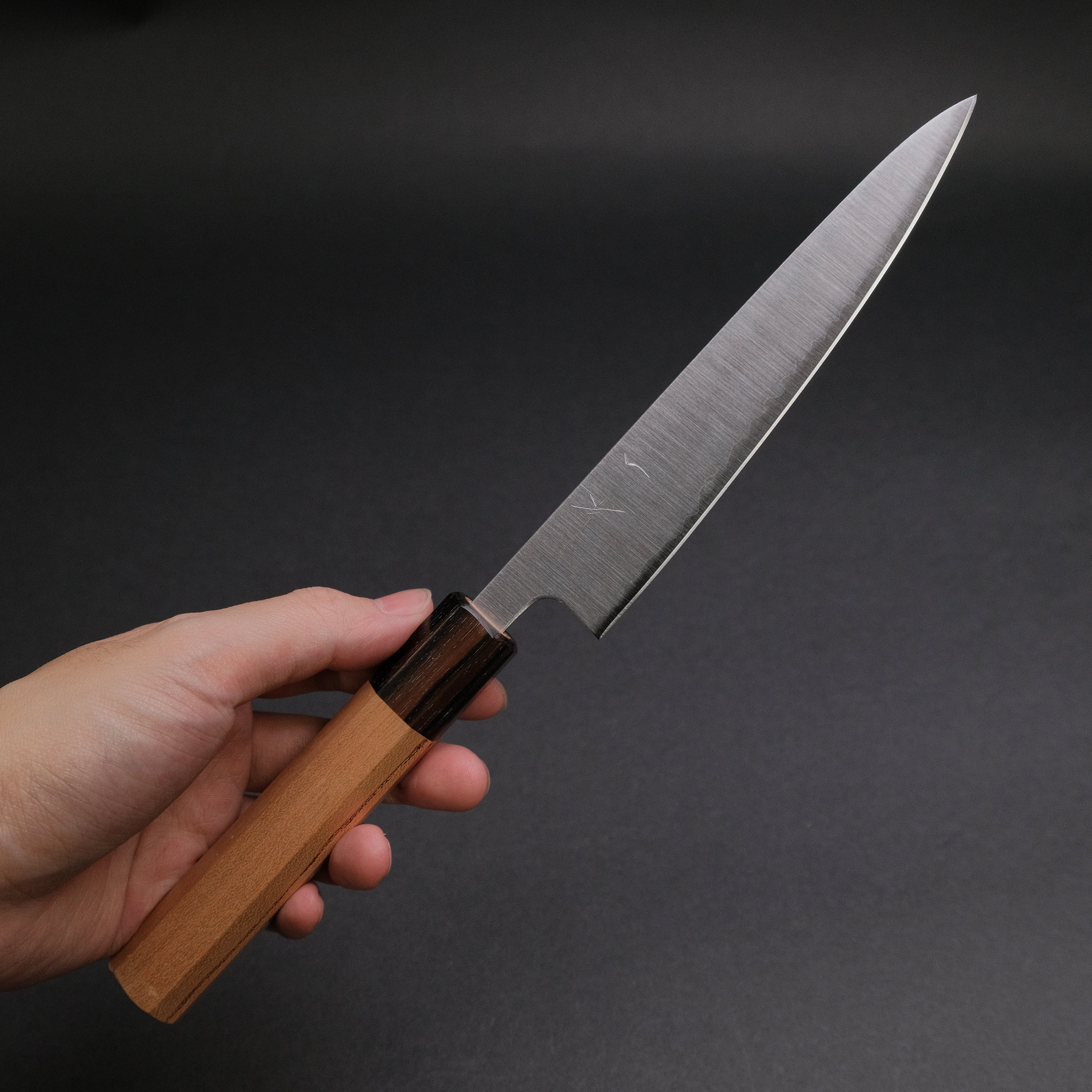 Hitohira Futana S3 Migaki Petty Knife 150mm - Japanese Stainless Steel Blade with Cherry Wood Handle - Perfect for Slicing, Peeling & Precision Kitchen Tasks