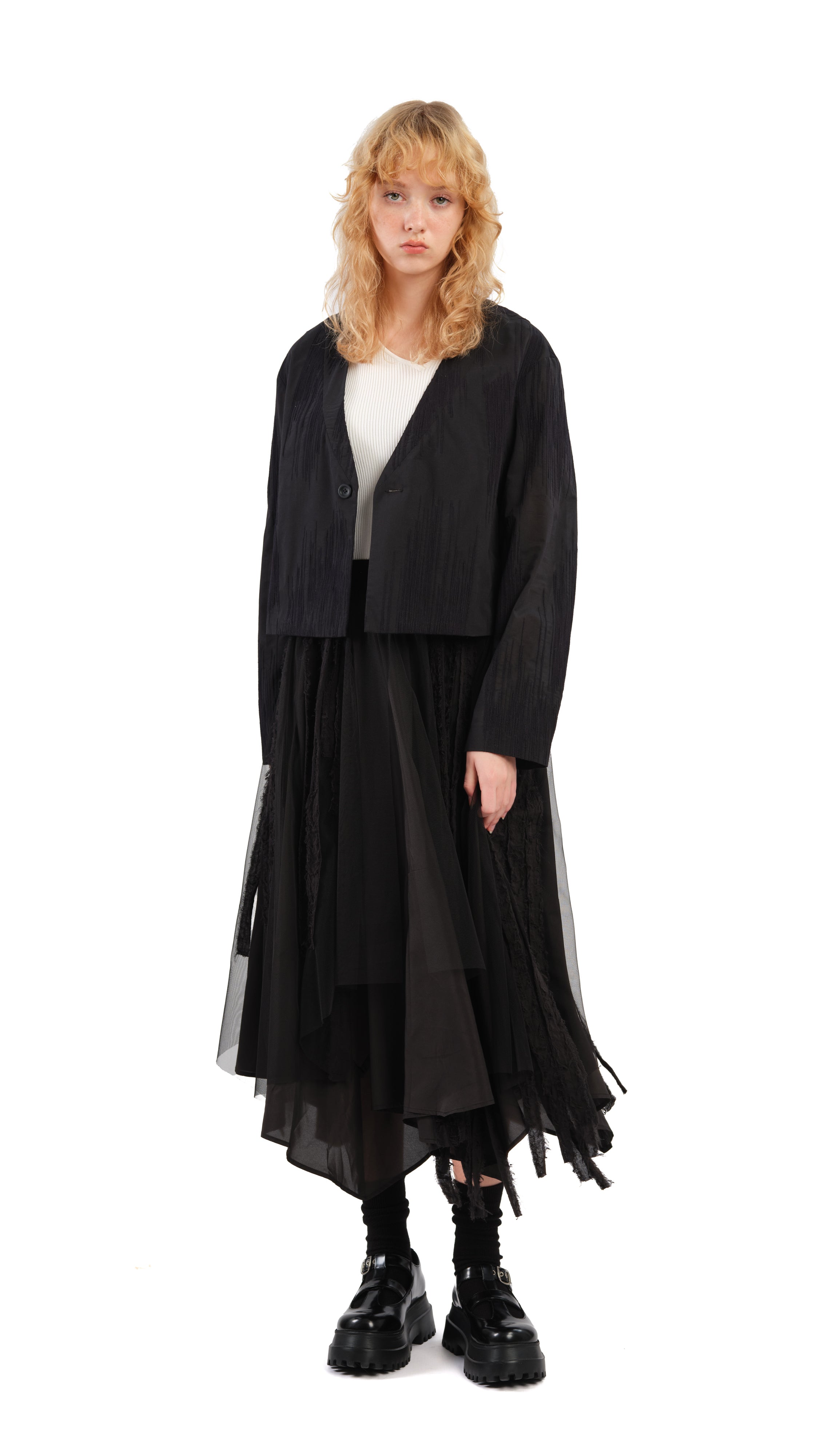 Asymmetric Layer Skirt for Women - Trendy High-Low Hem Flowy Midi Skirt | Perfect for Casual Outfits, Date Nights & Summer Vacations