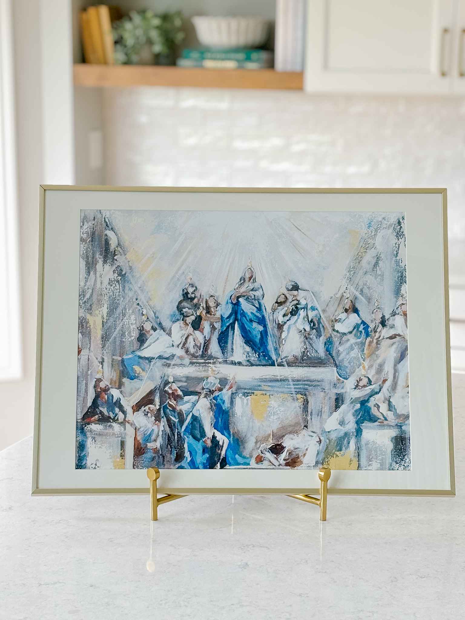 Pentecost Print - Religious Wall Art Decor for Home, Church & Office - Inspirational Christian Gifts & Faith-Based Decorations