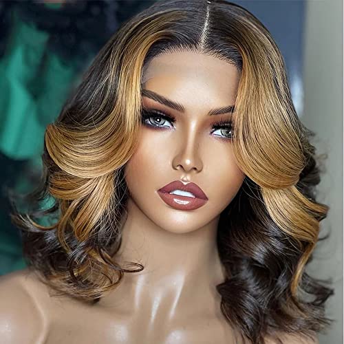 Highlight 1b/27 13X6 lace front wig