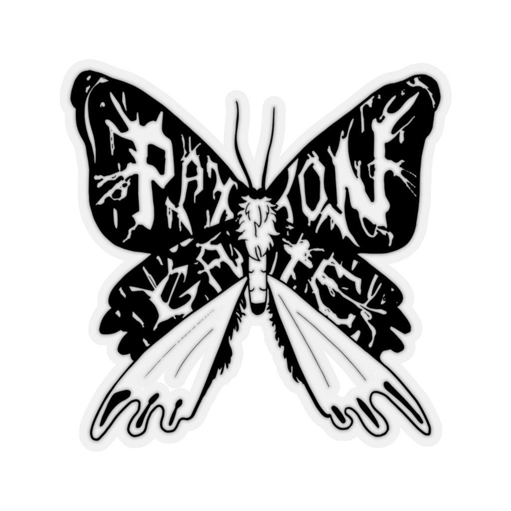 Custom Kiss Cut Moth Stickers - Waterproof Vinyl Decals for Laptops, Cars & DIY Crafts - Perfect for Home Decor, Scrapbooking & Gift Wrapping