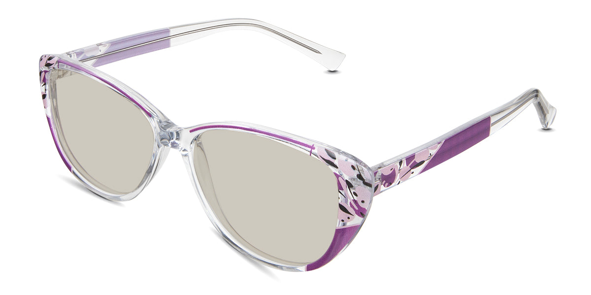 Serena Women's Prescription Tinted Glasses - Stylish & UV Protection for Reading, Driving & Outdoor Activities