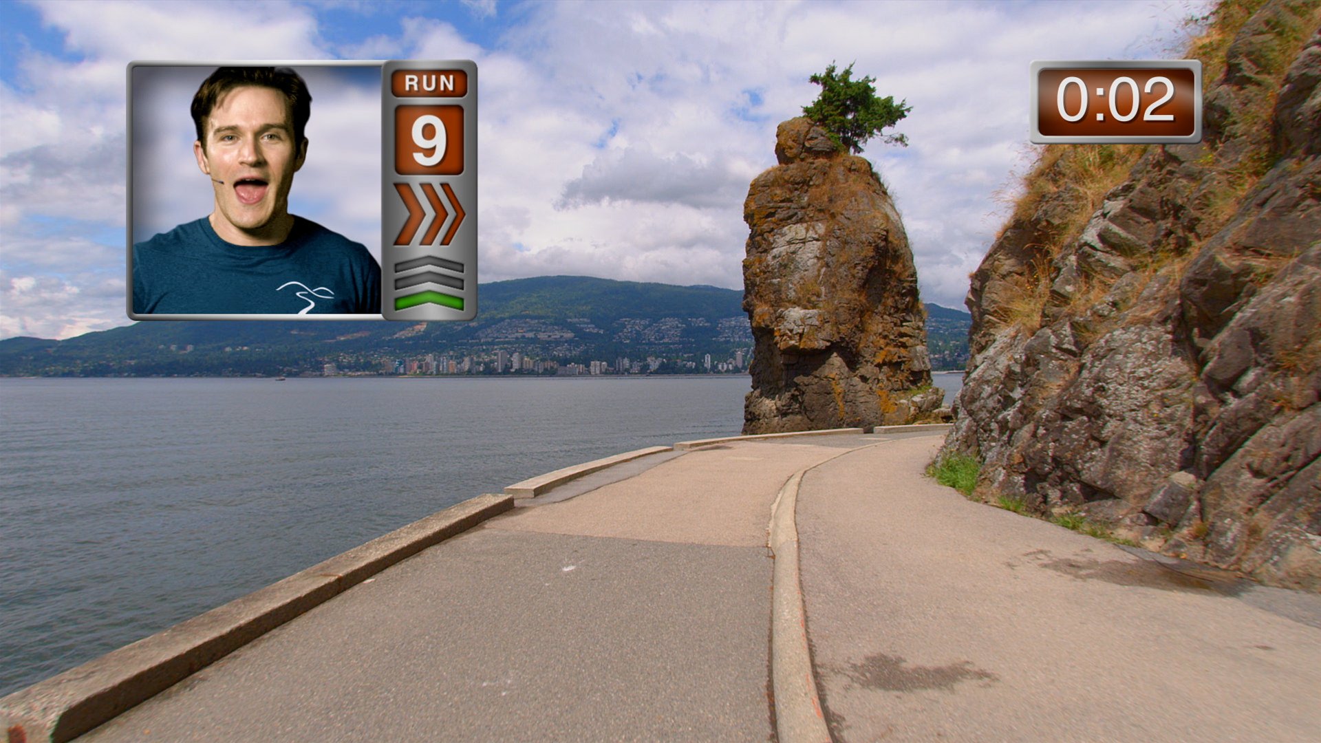 Virtual Active Home Vancouver Run DVD - Immersive Indoor Running Experience for Fitness & Cardio Workouts at Home