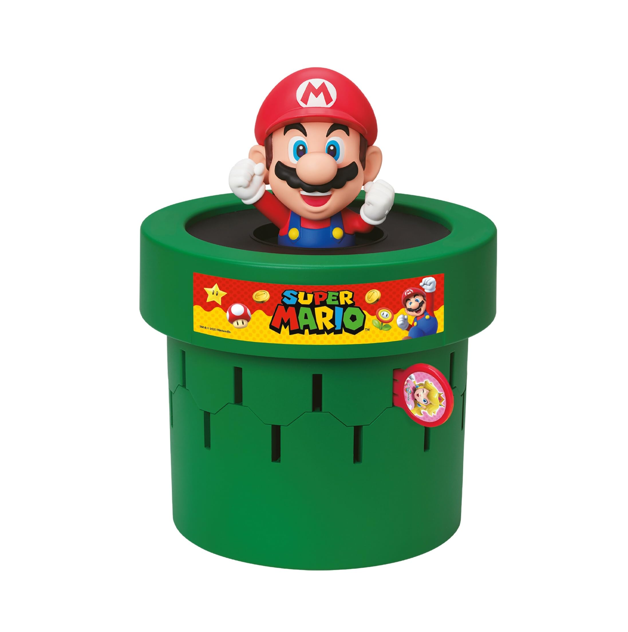 Super Mario Pop Up Board Game for Kids - Fun Family Board Game for 2-4 Players Ages 4+ - Preschool & Family Game Night Activity - Perfect Birthday Gift for Boys & Girls - Great for Indoor Playdates & Holiday Gatherings