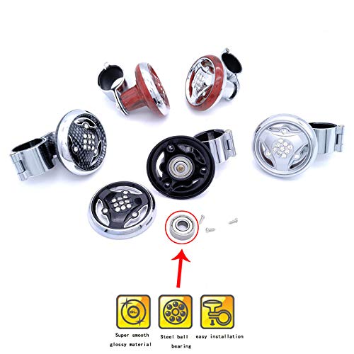 Car Steering Wheel Spinner Knob - Assist Handle for Easy Steering, Power Ball Booster for Cars & Trucks | Perfect for Drivers with Limited Mobility or One-Hand Steering