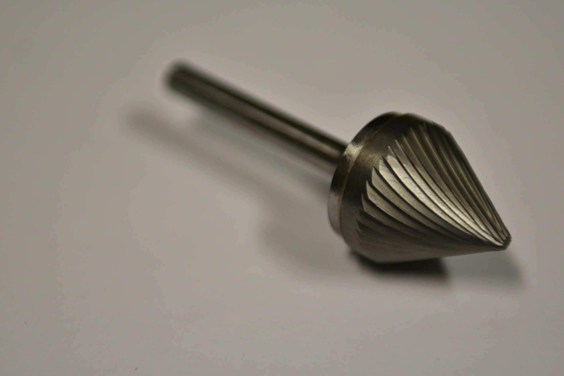 Premium SJ-9 Single Cut Carbide Burr Die Grinder Bit - 1