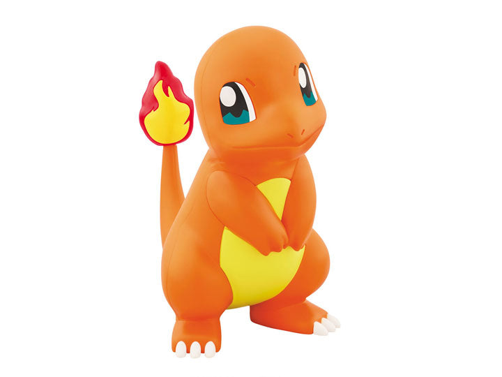 Bandai Quick Model #11 Pokemon Charmander / Salameche Model Kit - Easy Snap-Together DIY Figure for Collectors & Kids - Perfect for Home Decor, Gaming Room Display & Gift Giving